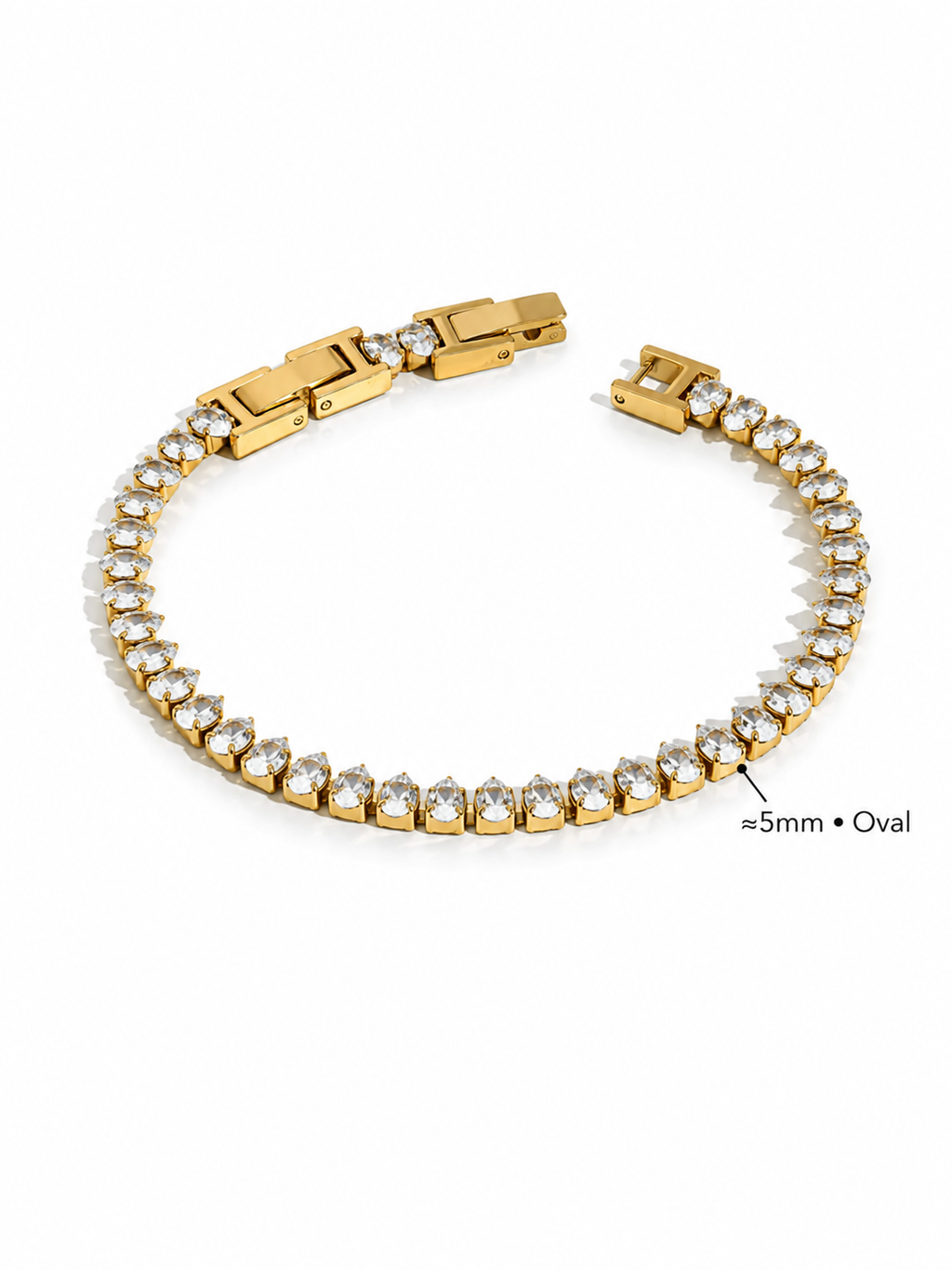Tennisarmband Vendôme 3mm 4mm 5mm
