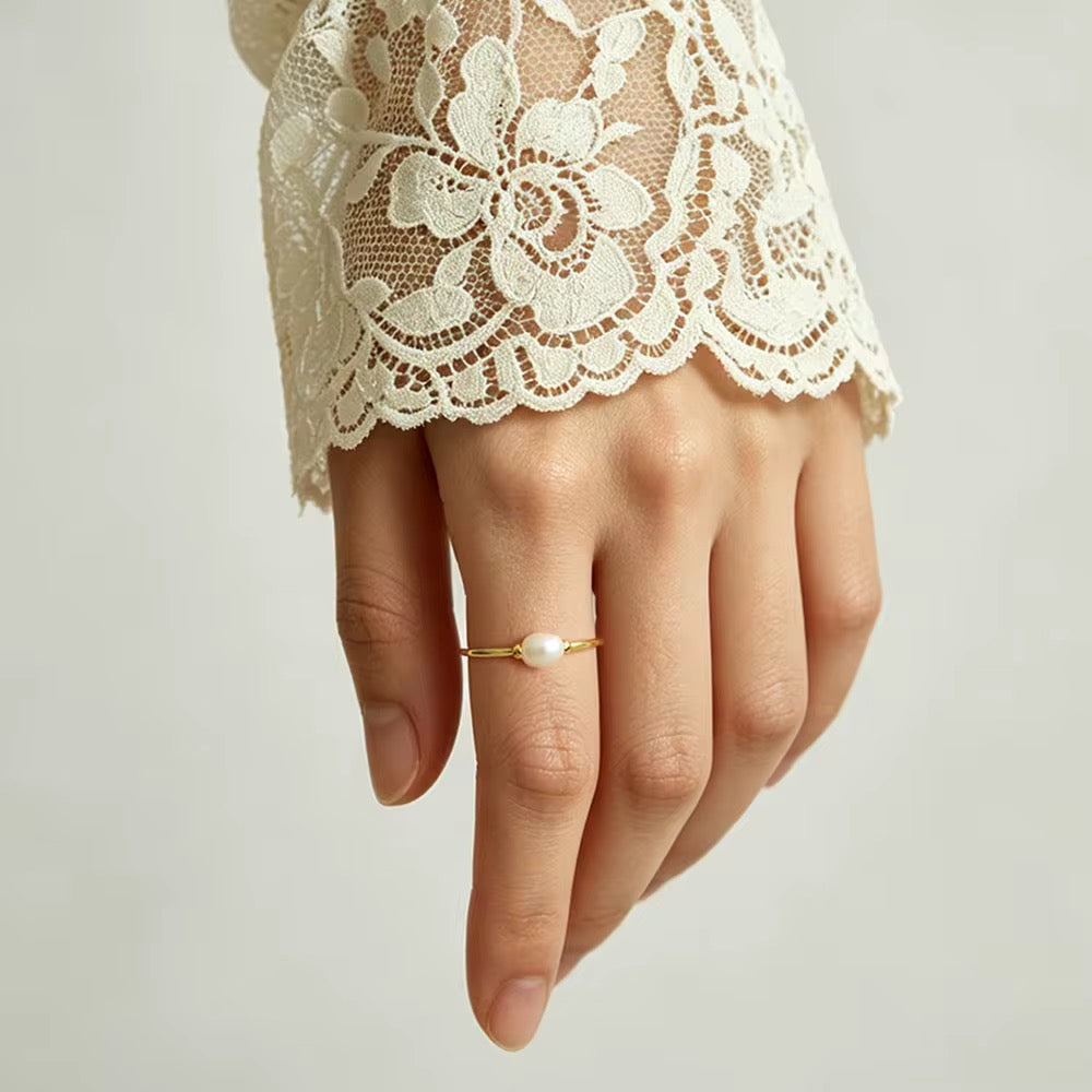 Ring Rosalie – Süßwasserperle