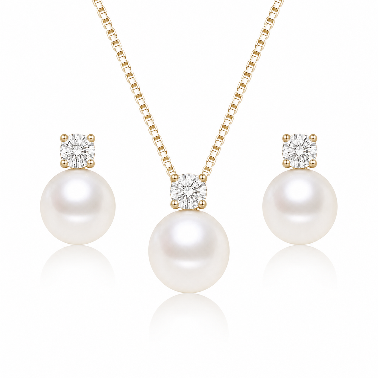 Schmuckset Pearlé