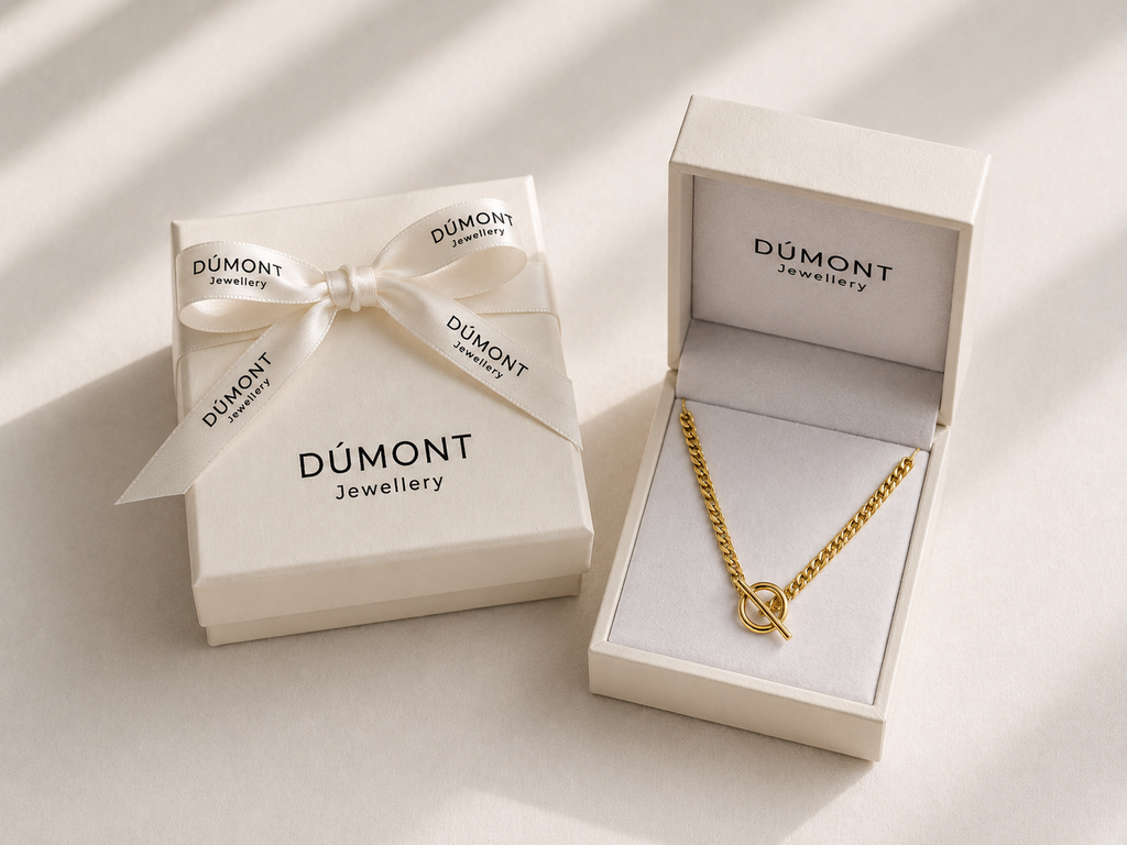 Link Chain Victoire - 18K Gold Plated with T-Bar Clasp