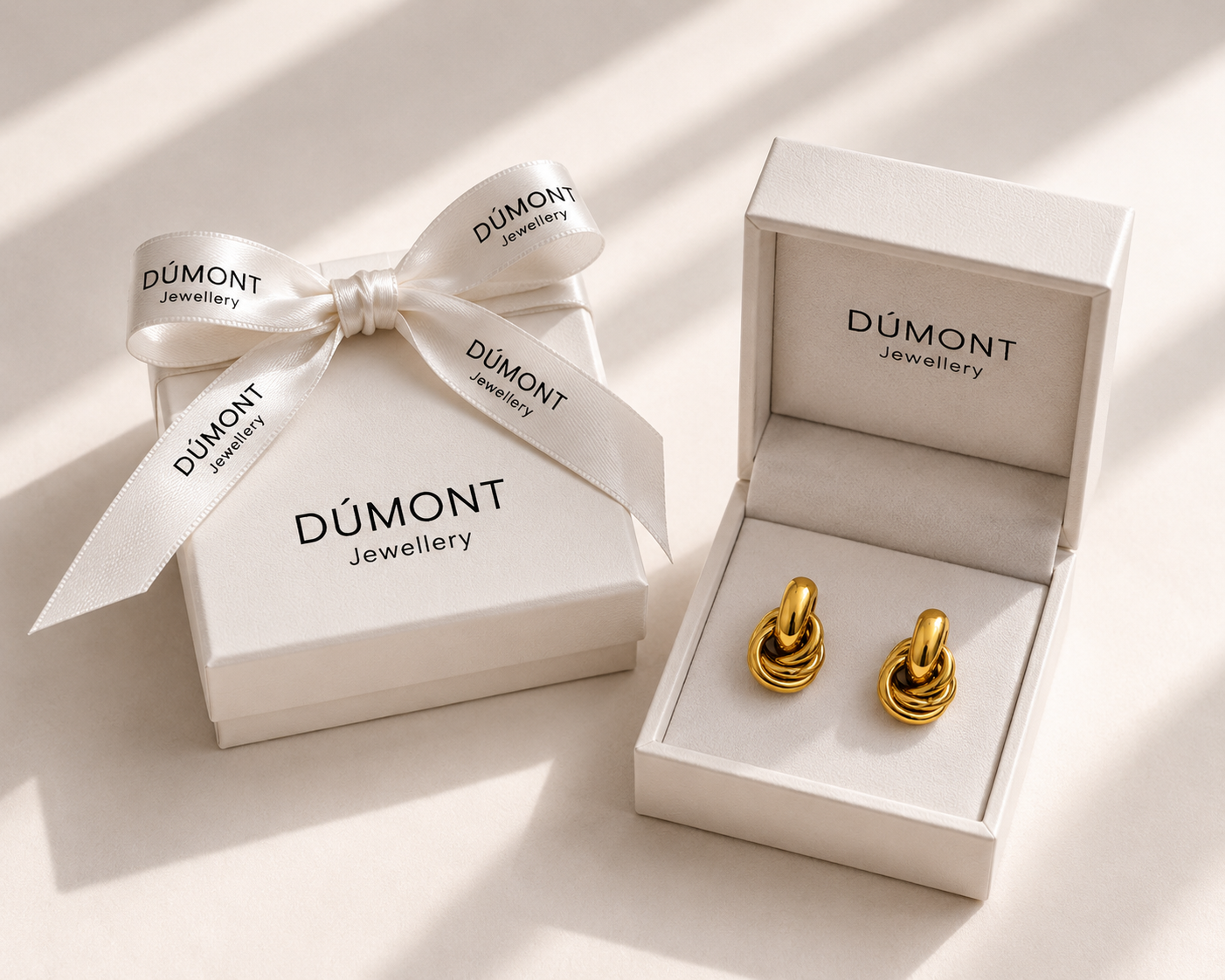 Knoten Ohrstecker Colétte Gold